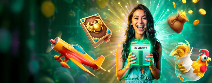 Planbet Fast Games: samolot, kurczak i skrzynia ze skarbem